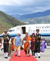 भूटान में प्रधानमंत्री की भव्य अगवानी