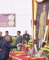 राष्ट्रपति की बाबासाहेब को पुष्पांजलि