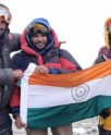 पर्वत चोटी पर काम्‍या की फतह