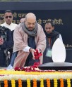 सदैव अटल समाधि पर पुष्पांजलि