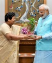 छत्तीसगढ़ की राज्यपाल मोदी से मिलीं