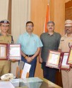 आरपीएफ कर्मचारियों को सम्मान