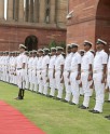 नाइजीरियाई एडमिरल को गार्ड ऑफ ऑनर