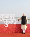 सेल्फी प्वाइंट पर प्रधानमंत्री