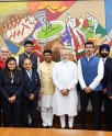 टेबल टेनिस खिलाड़ियों की मोदी से भेंट