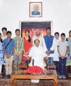 कर्नाटक के छात्र उपराष्ट्रपति से ‌मिले