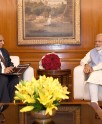 नरसिम्हन की नरेंद्र मोदी से मुलाकात