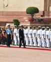 गार्ड ऑफ ऑनर का निरीक्षण