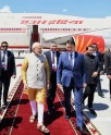 किर्गिज़ गणराज्य पहुंचे प्रधानमंत्री