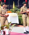 शहीद स्मारक पर श्रद्धांजलि कार्यक्रम