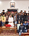 उपराष्ट्रपति से मिले केरल के छात्र