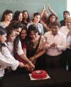 फिल्म सेट पर मनाया महिला दिवस