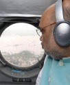 बाढ़ प्रभावित क्षेत्रों का हवाई सर्वेक्षण