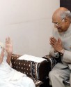राष्ट्रपति की हीरा बा से मुलाकात