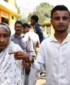 अमिट स्याही का निशान