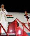 मोदी का पोर्ट ब्लेयर में आगमन