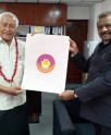 समोआ के स्वास्थ्य मंत्री से मुलाकात