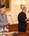 राष्ट्रपति ने दिलाई सूचना आयुक्त को शपथ