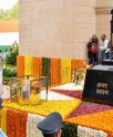 राष्‍ट्रपति की अमर जवानों को श्रद्धांजलि