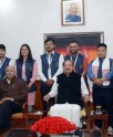उपराष्ट्रपति से छात्रों की मुलाकात