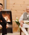 प्रधानमंत्री ने दिए आबे को उपहार