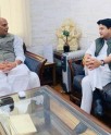रक्षामंत्री से मिले ज्योतिरादित्य