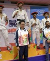 जूडो विजेताओं संग रिजिजू व शेट्टी