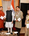 भूटान में विपक्षी नेता मोदी से मिले
