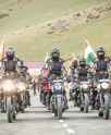 मोटरसाइकिल अभियान दल द्रास पहुंचा