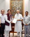 मेघालय के मुख्यमंत्री की मोदी से भेंट