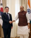 रक्षामंत्री राजनाथ सिंह से भेंट