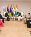 मॉरीशस के प्रधानमंत्री के साथ बैठक