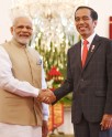 मोदी की इंडोनेशियाई राष्ट्रपति से भेंट