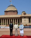 जम्बिया के राष्ट्रपति, कोविंद व मोदी