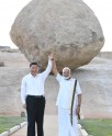 कृष्ण की बटर बॉल पर मोदी व जिनपिंग