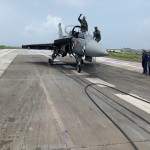 आईएनएस हंसा पर उड़ान परीक्षण