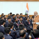 मोदी की एशियाई विजेताओं से बातचीत