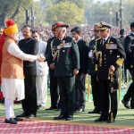 गणतंत्र दिवस समारोह में मोदी