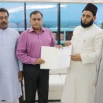 ईदगाह कमेटी के प्रतिनिधि डीजीपी से मिले