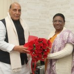 रक्षामंत्री से मिलीं झारखंड की राज्यपाल