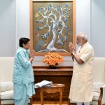 किरण बेदी की प्रधानमंत्री से भेंट