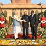 मोदी, कोविंद और रामफोसा