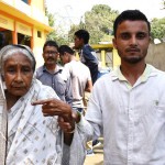 अमिट स्याही का निशान