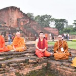 बौद्ध प्रतिनिधियों ने देखा प्राचीन नालंदा