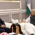 भारतीय राजदूत रक्षामंत्री से मिले