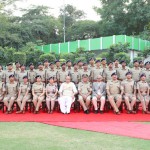 आईपीएस के साथ गृहमंत्री राजनाथ
