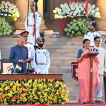 राष्ट्रपति भवन में शपथ ग्रहण समारोह