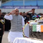रक्षामंत्री की मोहम्मद जावेद को सलामी