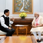 सर्बानंद सोनोवाल की मोदी से भेंट