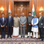 अंतरिम बजट पर राष्ट्रपति से भेंट